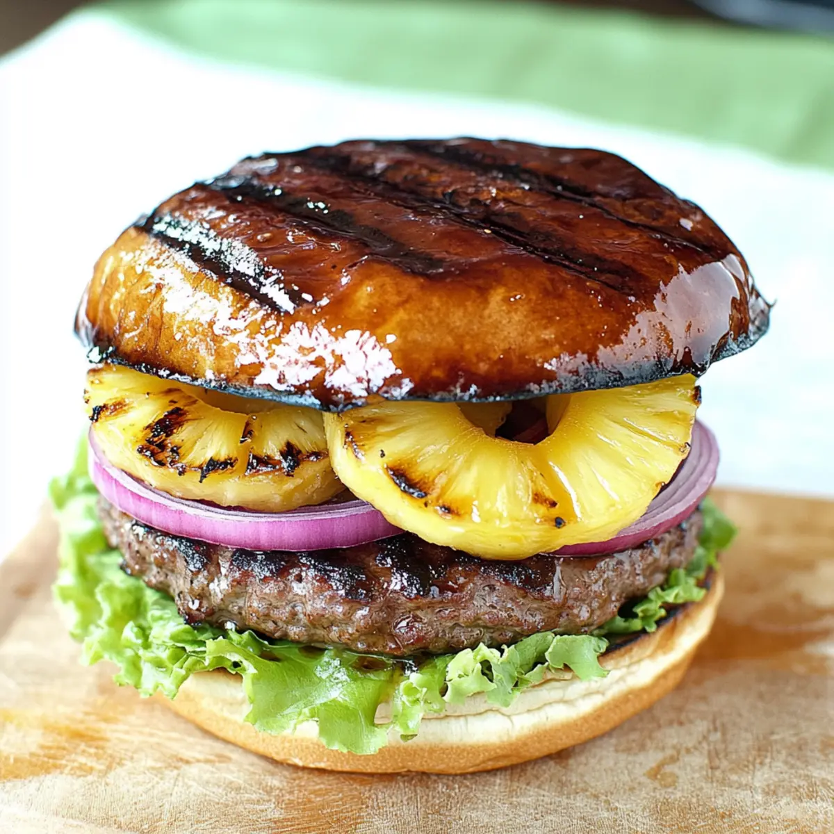 Grilled Teriyaki Burger