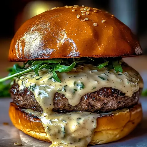 Garlic Overload Burgers