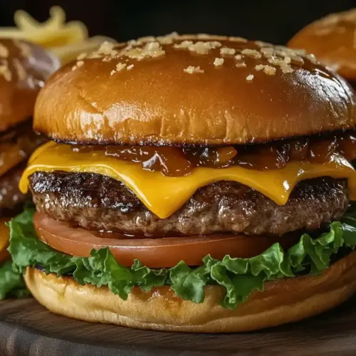 Teriyaki Parmesan Burger