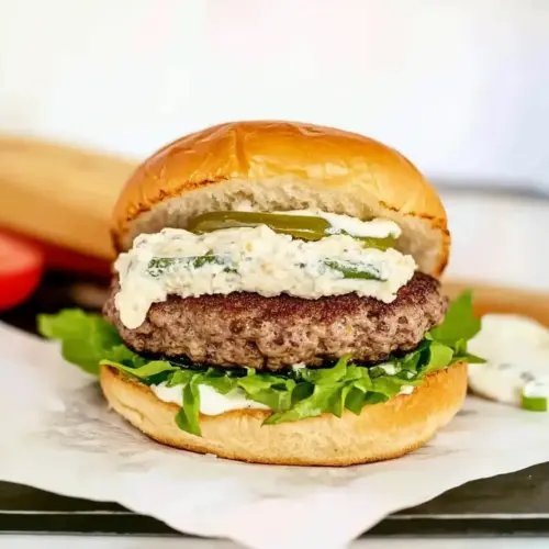Juicy Jalapeño Popper Burgers