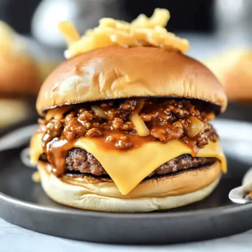 Chili Cheeseburgers