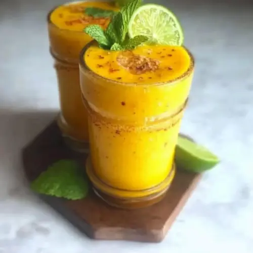 Mango Ginger Ale Mocktail
