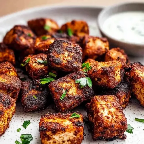 Crispy Cajun Tofu Bites