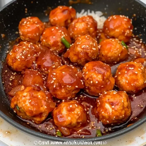 Sweet Chili Tofu Balls