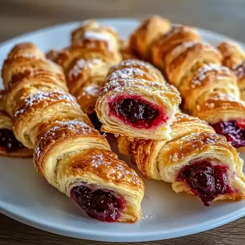 Berry Puff Twists
