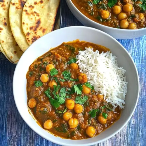 Chickpea Spinach Curry