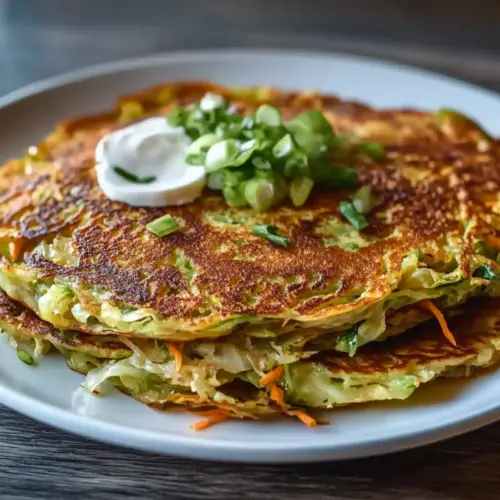 Crispy Cabbage Pancake