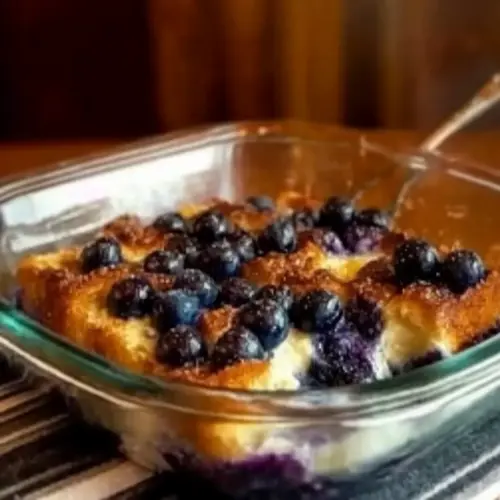 Blueberry French Toast Casserole