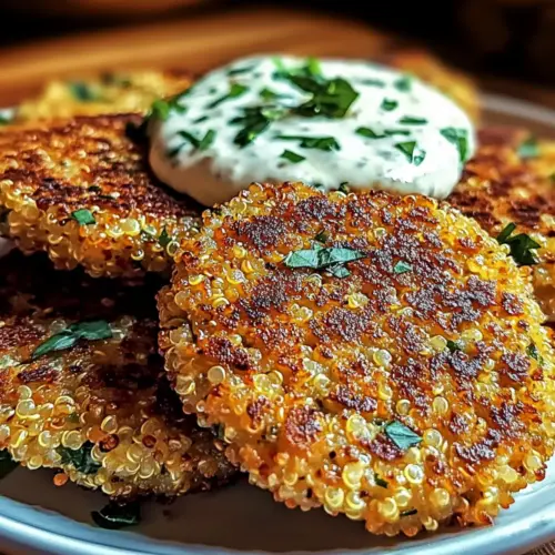 Delicious Crunchy Quinoa Veggie Patties