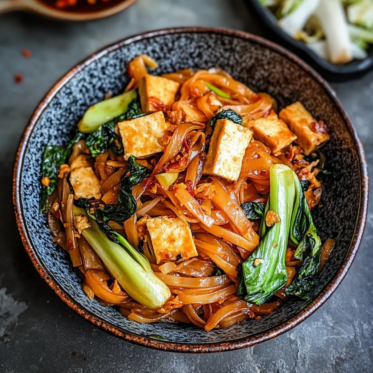 Vegetarian Drunken Noodles