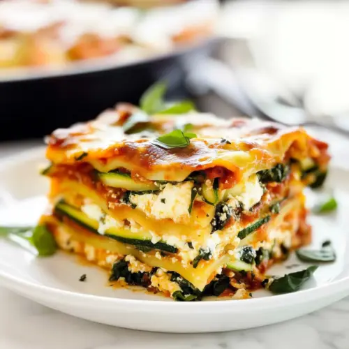 Gluten Free Veggie Lasagna