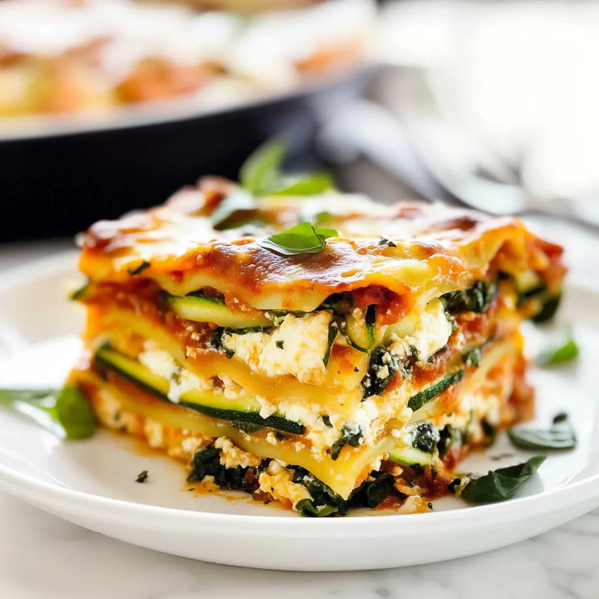Gluten Free Veggie Lasagna