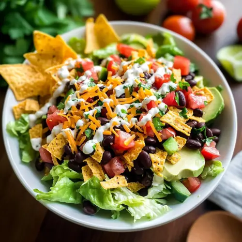 Black Bean Taco Salad