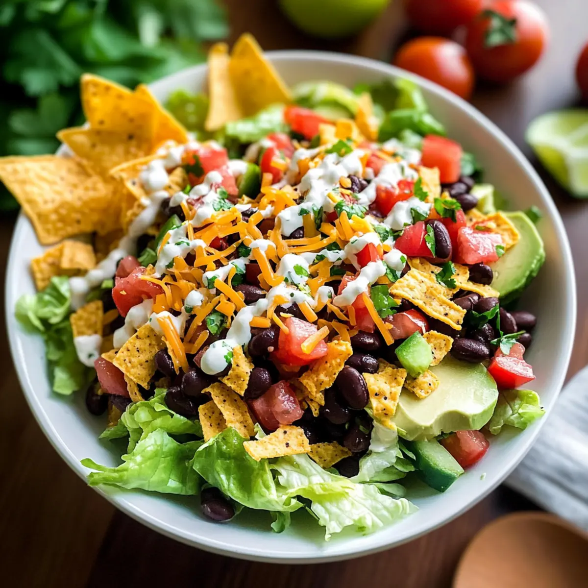 Black Bean Taco Salad