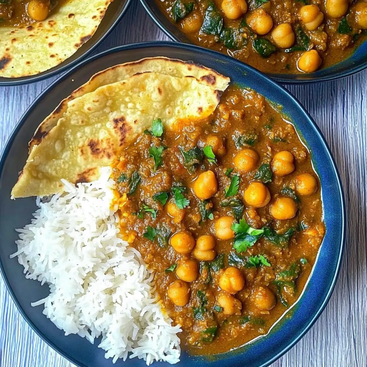 Chickpea Spinach Curry