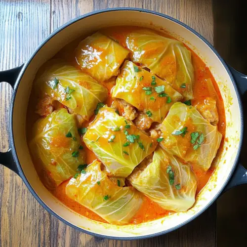 Thai Coconut Curry Cabbage Rolls