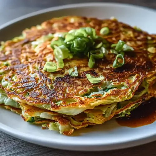 Crispy Cabbage Pancake