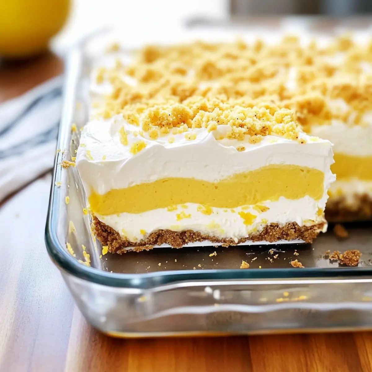 Heavenly Lemon Oreo Dessert