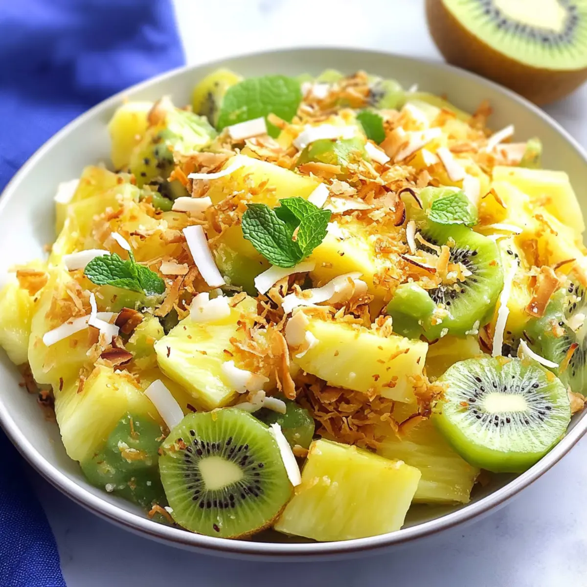 Pineapple Kiwi Salad