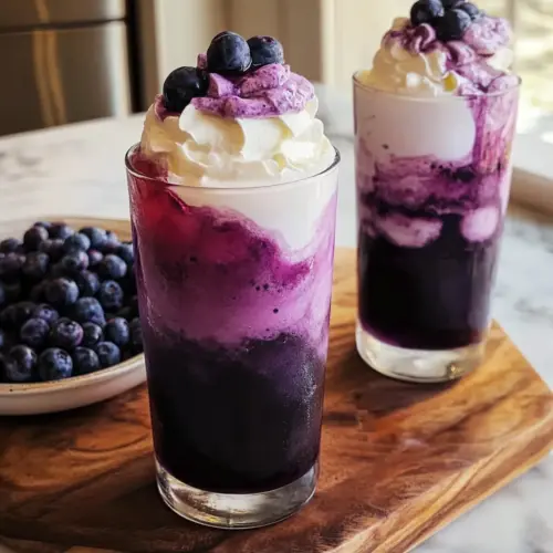 Sugar Free Blueberry Italian Cream Soda