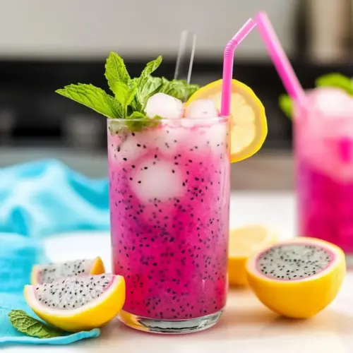 Dragon fruit Lemonade
