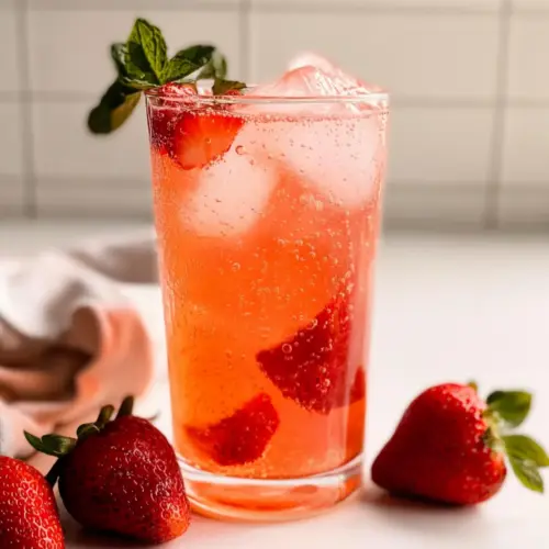 Spectacular Strawberry Soda