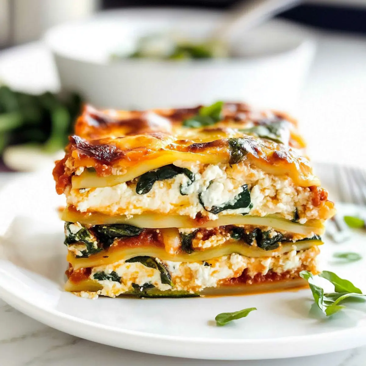Gluten Free Veggie Lasagna