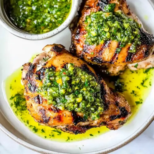 Chimichurri Chicken Thighs