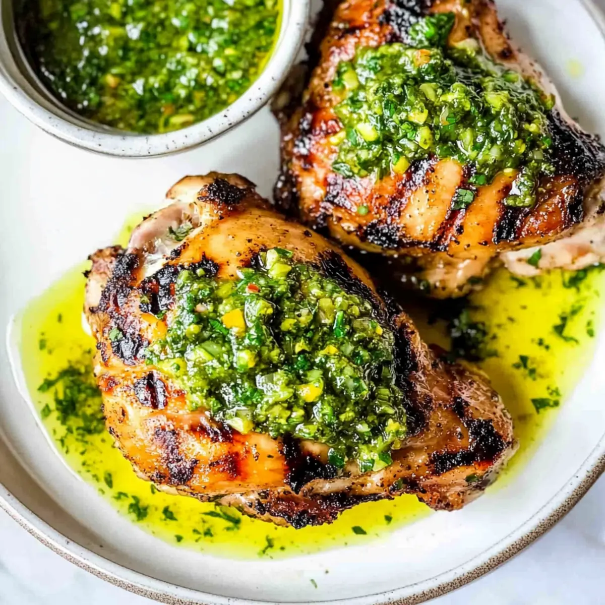 Chimichurri Chicken Thighs
