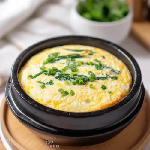 Korean Volcano Steamed Egg
