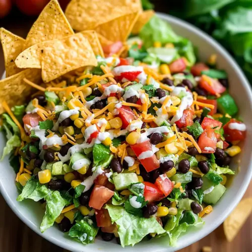 Black Bean Taco Salad