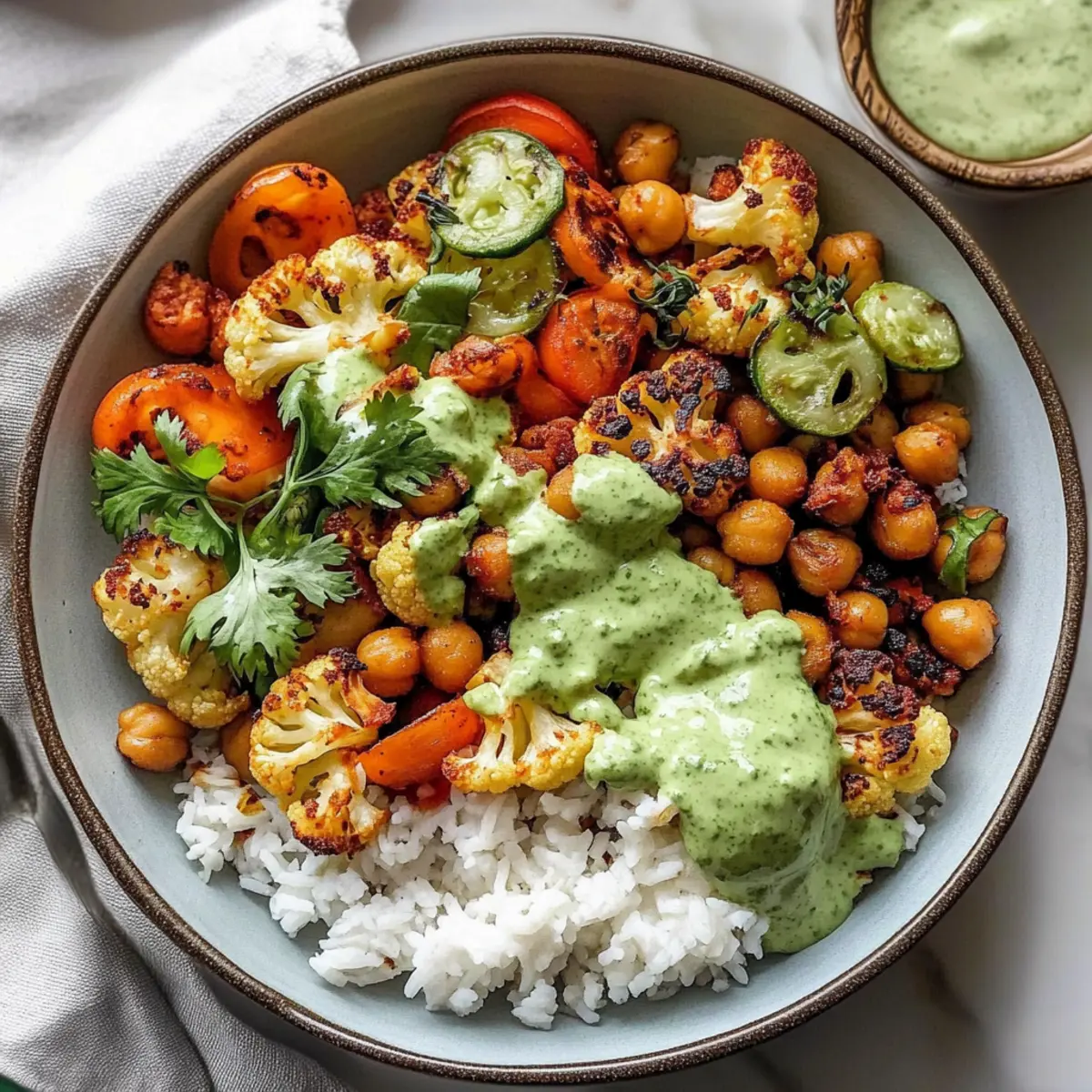 Cauliflower Shawarma Bowls