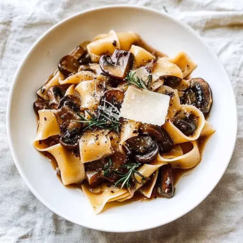Portobello Mushroom Pappardelle