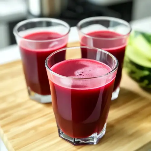Watermelon Cherry Berry Beet Juice