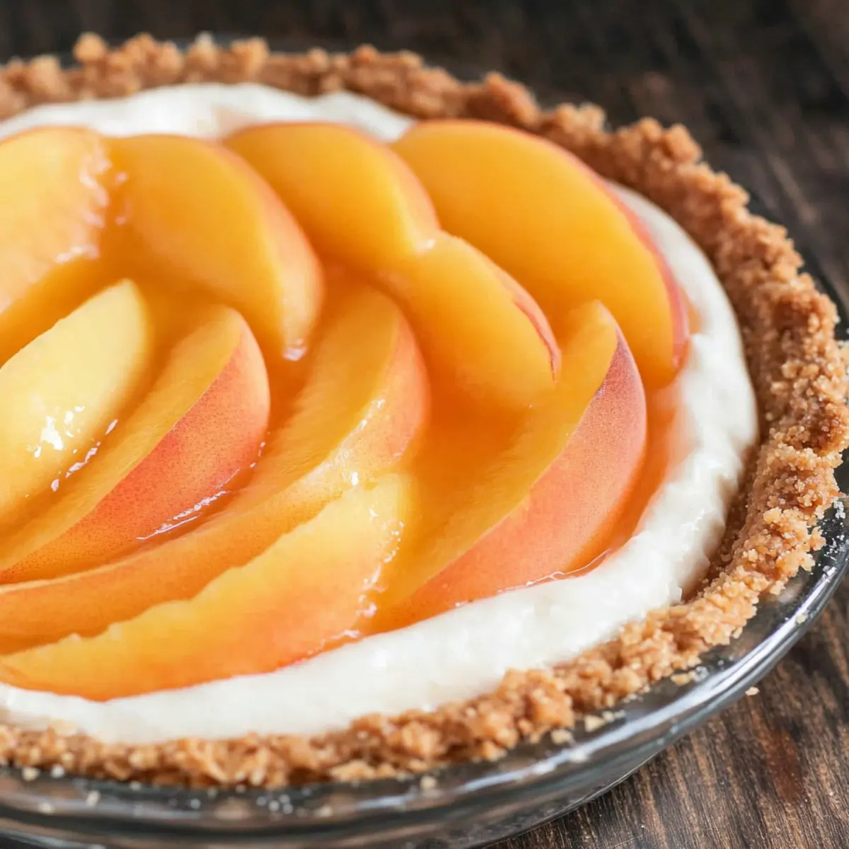 Creamy Peach Pie