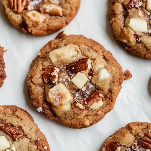 Chai White Chocolate Toffee Cookies