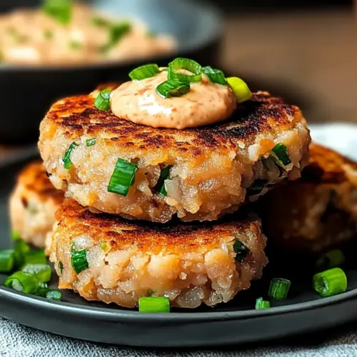 Tuna Cakes with Spicy Mayo