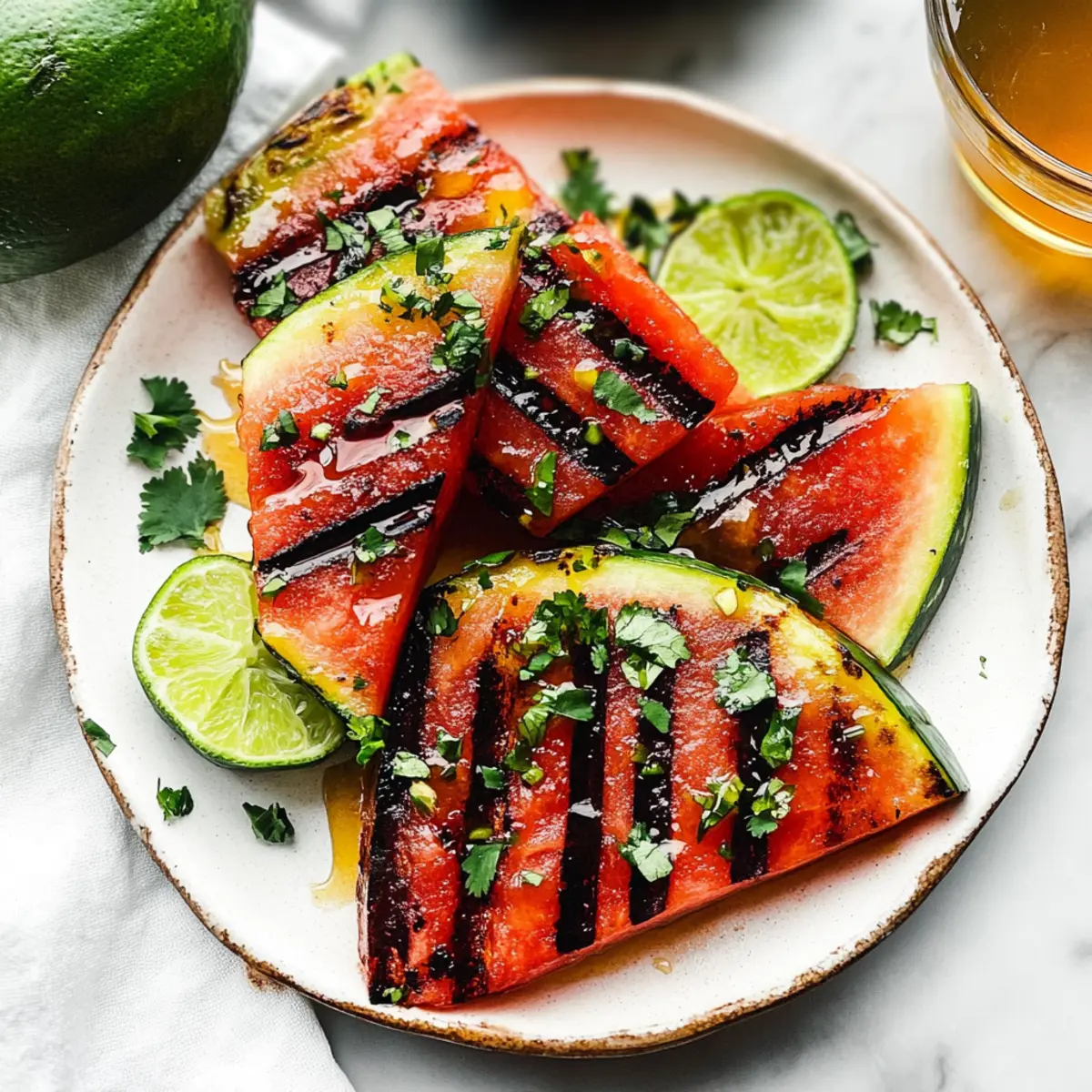 Grilled Watermelon