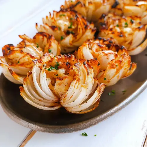 Grilled Onion Blossoms