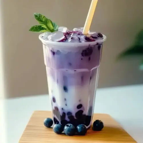 Blueberry Milk Tea – Blue Milk Tea