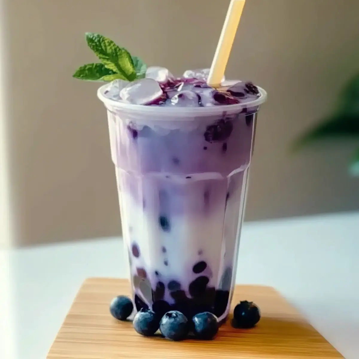 Blueberry Milk Tea – Blue Milk Tea