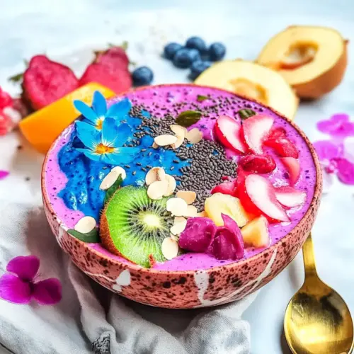rainbow smoothie bowl