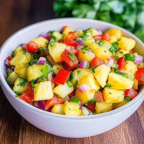 Pineapple Pico de Gallo
