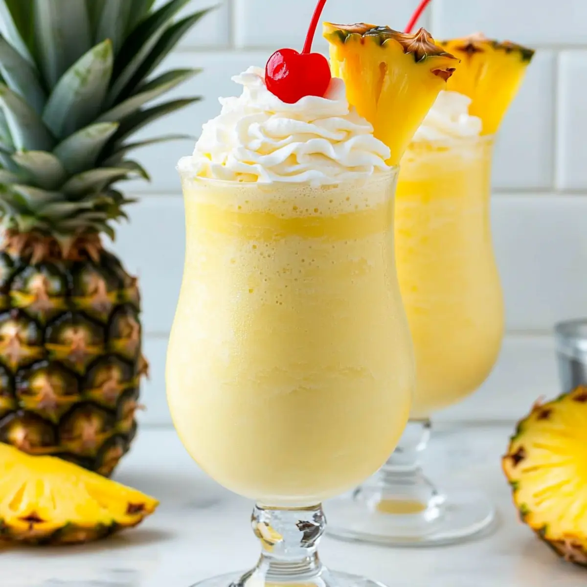 Pineapple Milkshake