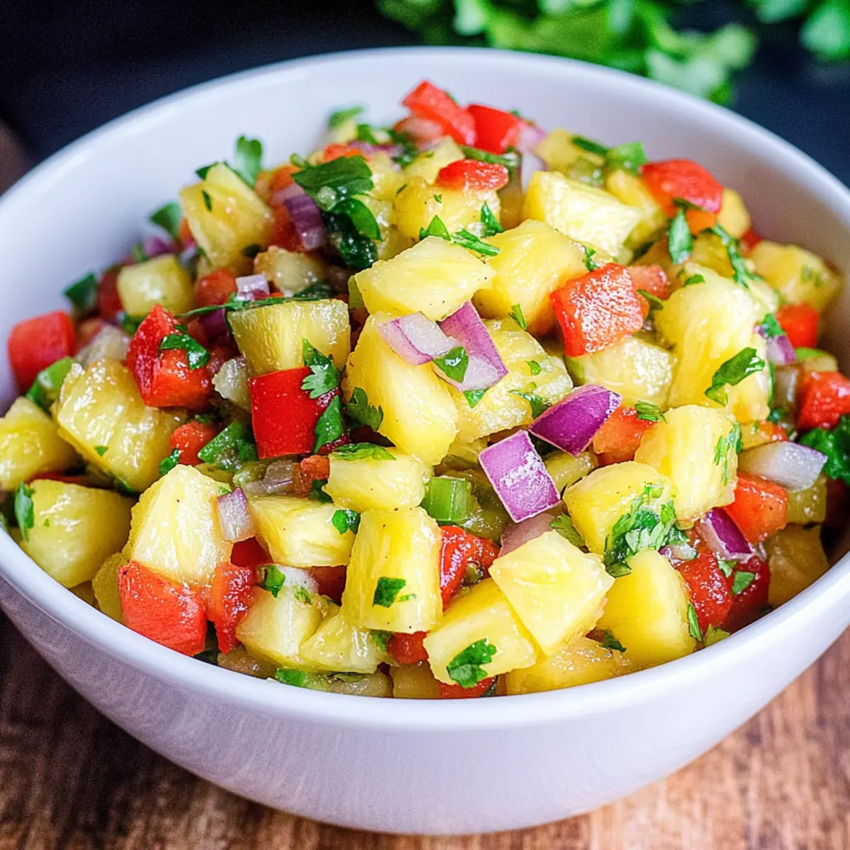 Pineapple Pico de Gallo