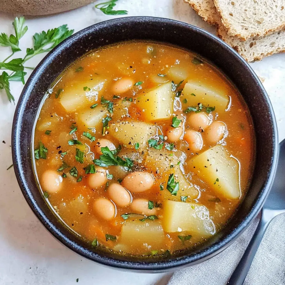 Potato and Bean Soup