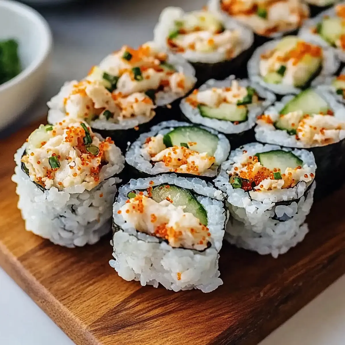 Spicy Crab Sushi Roll