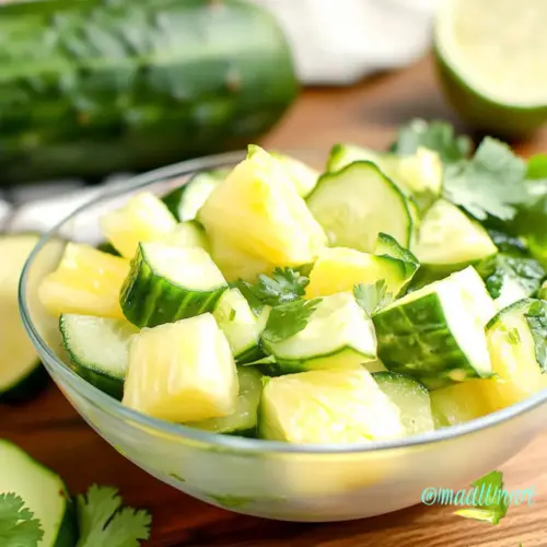 Pineapple Cucumber Salad