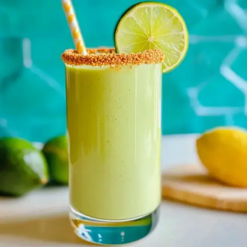 Healthy Key Lime Pie Smoothie