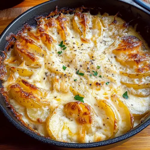 Parmesan Potato Stacks In Muffin Tin